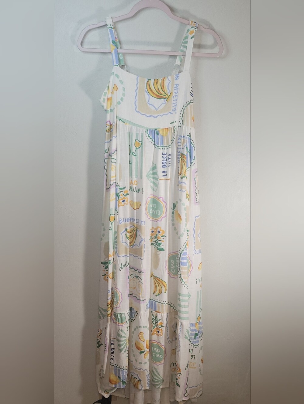 NWT PaperHeart Maxi Dress - Multi Color- Size XS